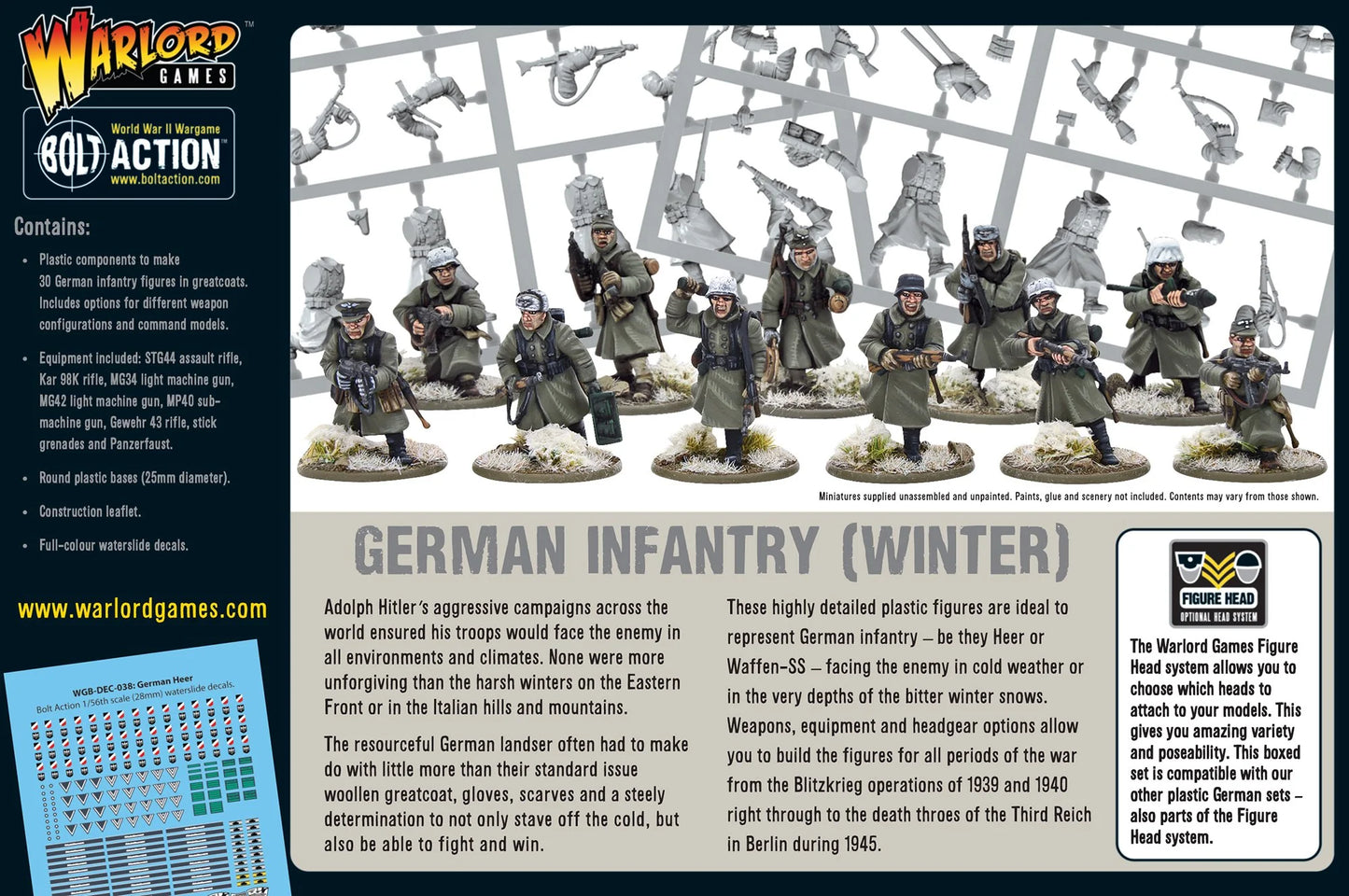 Bolt Action Germans Infantry (Winter)