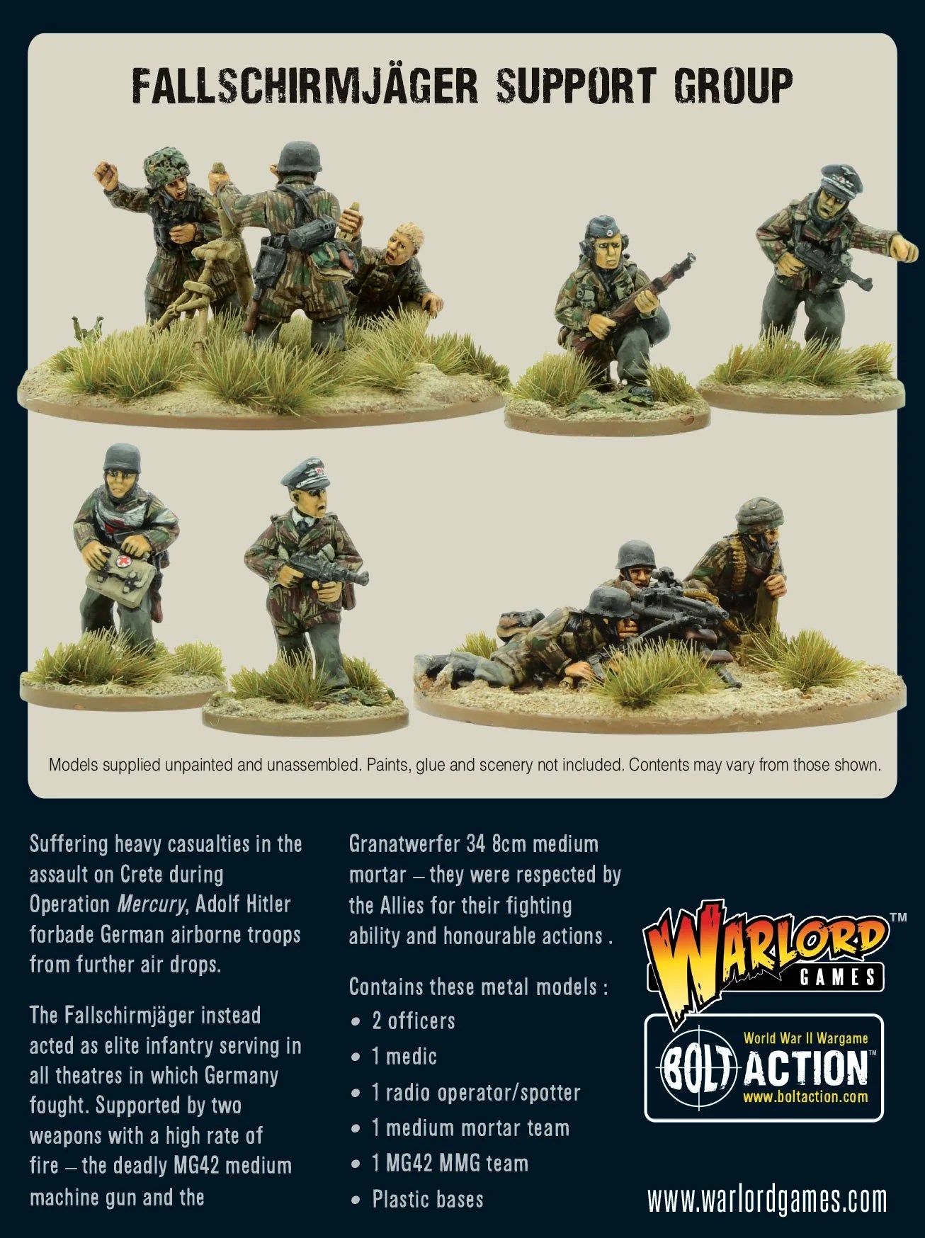 Bolt Action Fallschirmjäger Support Group