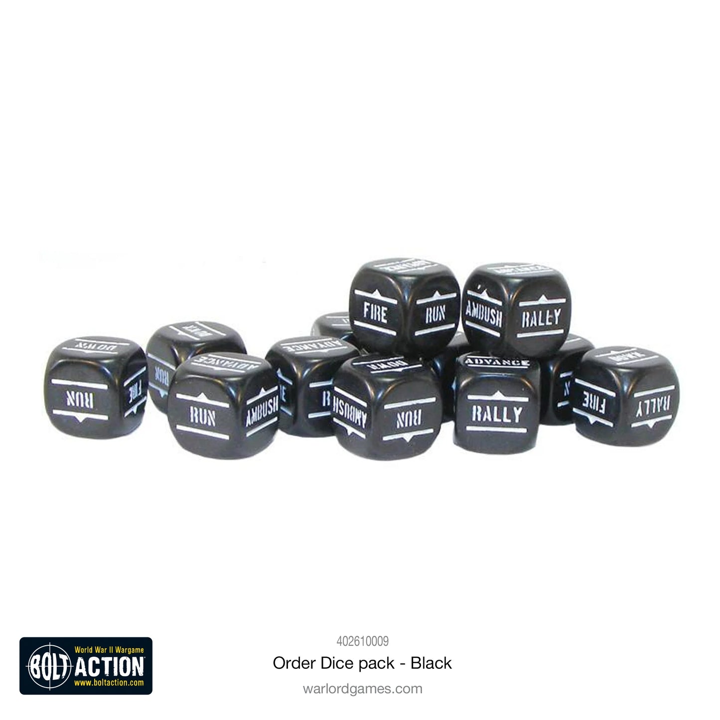 Bolt Action Order Dice