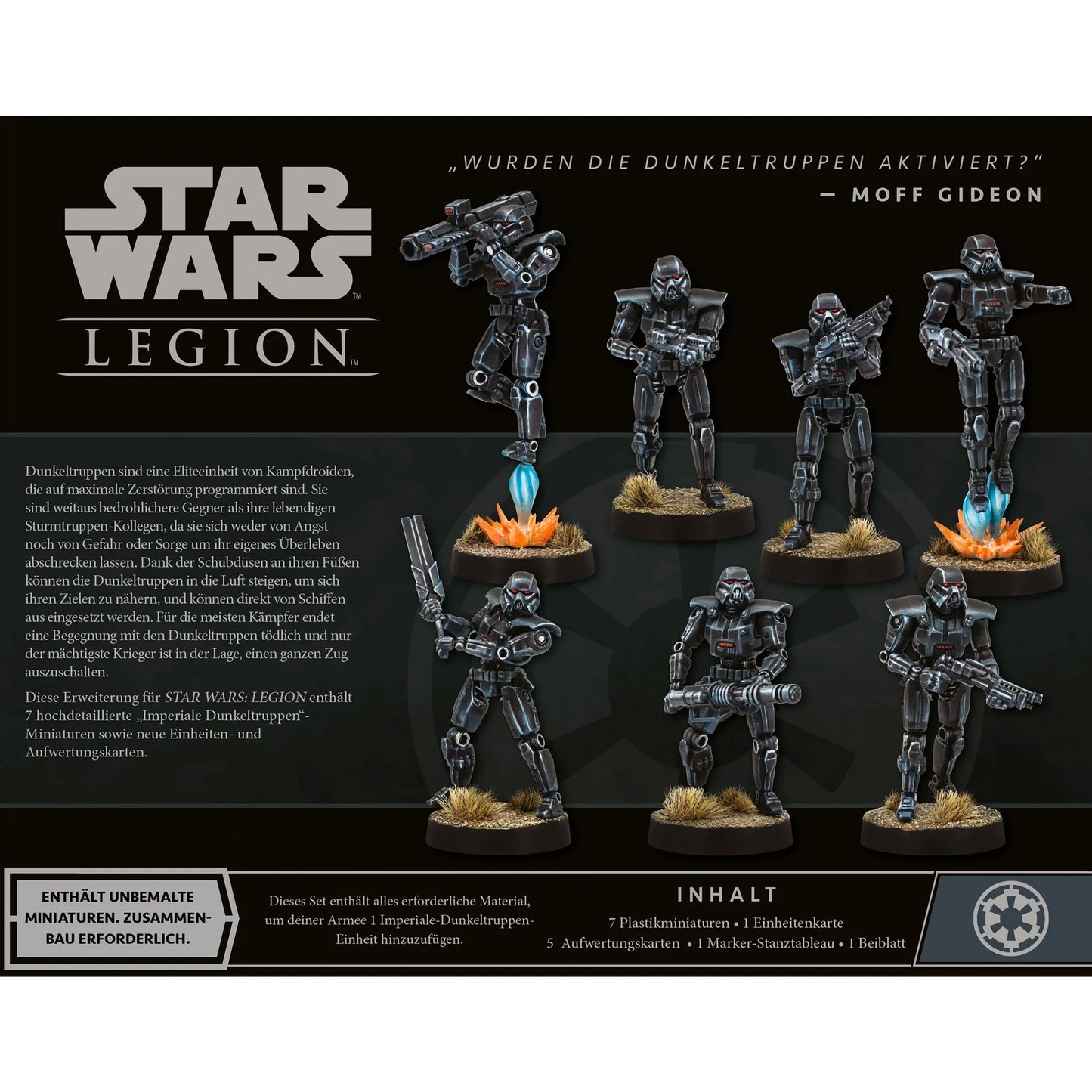 Star Wars: Legion - Imperiale Dunkeltruppen