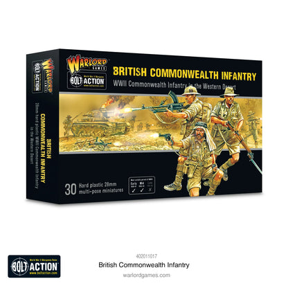 Bolt Action Britisch Commonwealth Infanterie (Desert Gear / Wüstenausrüstung)