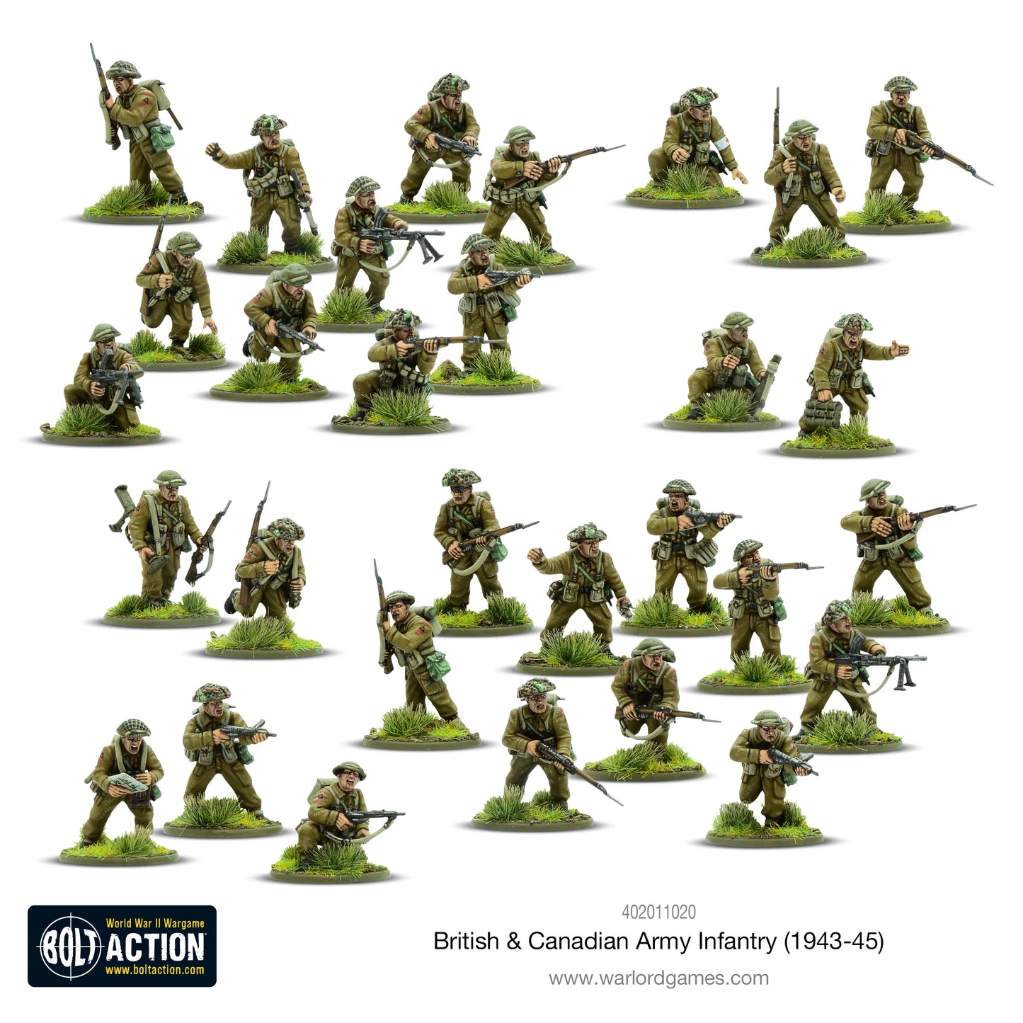 Bolt Action British & Canadian Army Infantry (1943-45)