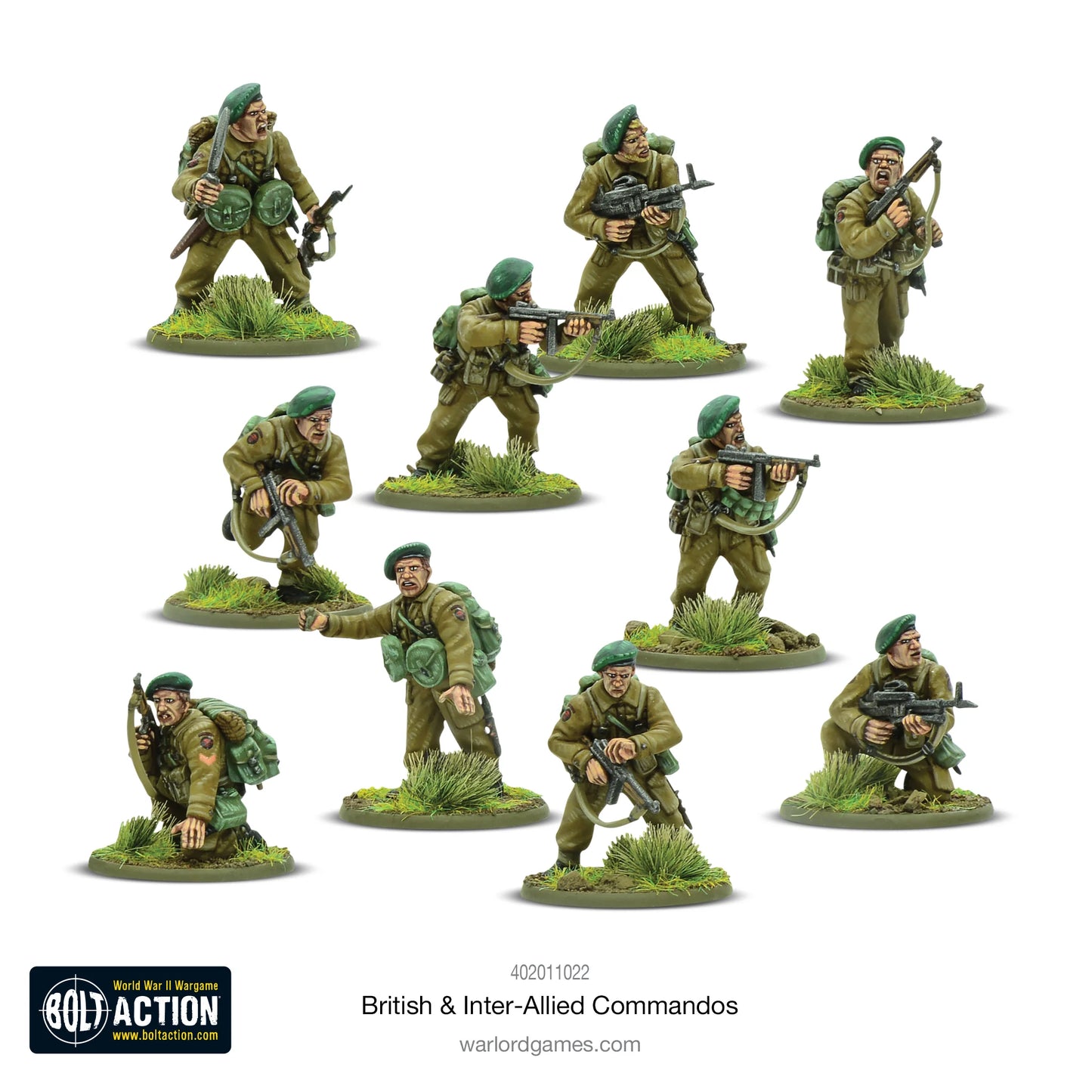 Bolt Action British & Inter-Allied Commandos