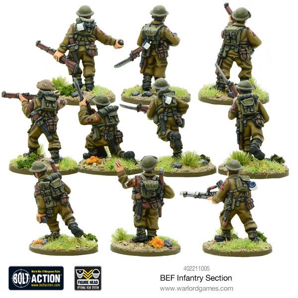 Bolt Action BEF Infantry Section