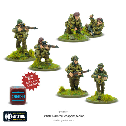 Bolt Action British Airborne Weapons Teams