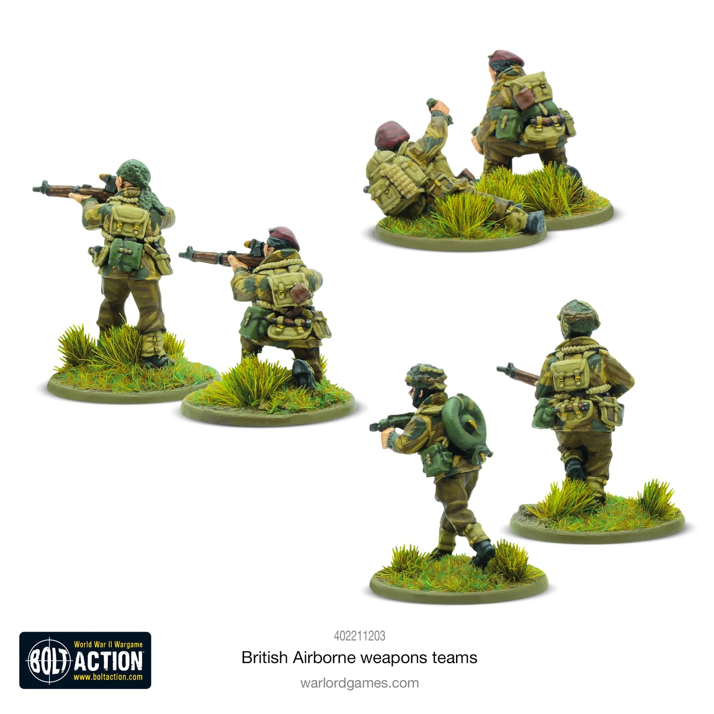 Bolt Action British Airborne Weapons Teams