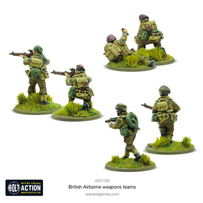 Bolt Action British Airborne Weapons Teams