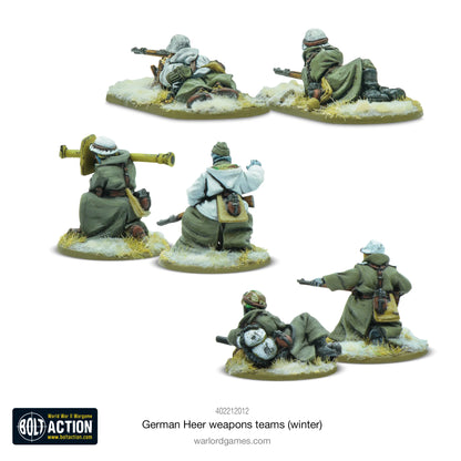 Bolt Action German Heer Weapons Teams (Winter)