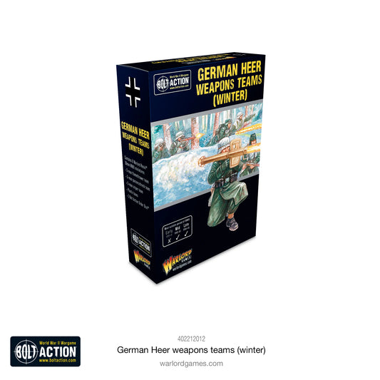 Bolt Action German Heer Weapons Teams (Winter)