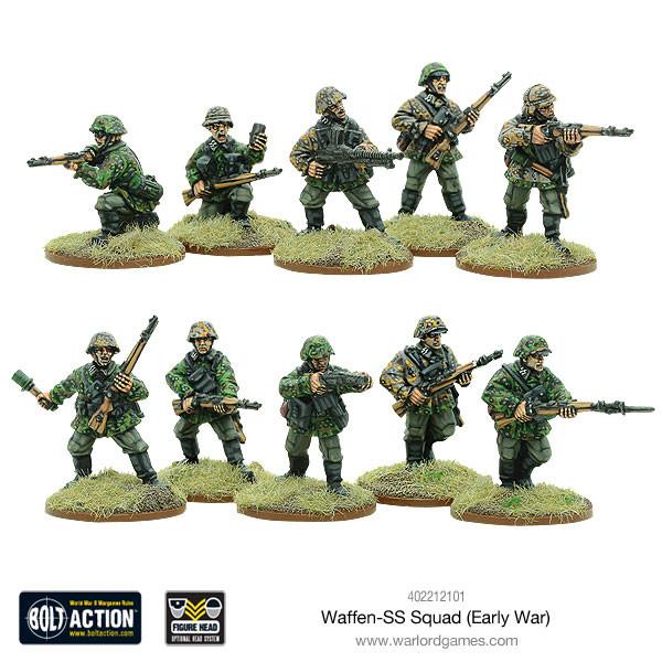 Bolt Action Waffen SS Section - Early War (1939-1942)