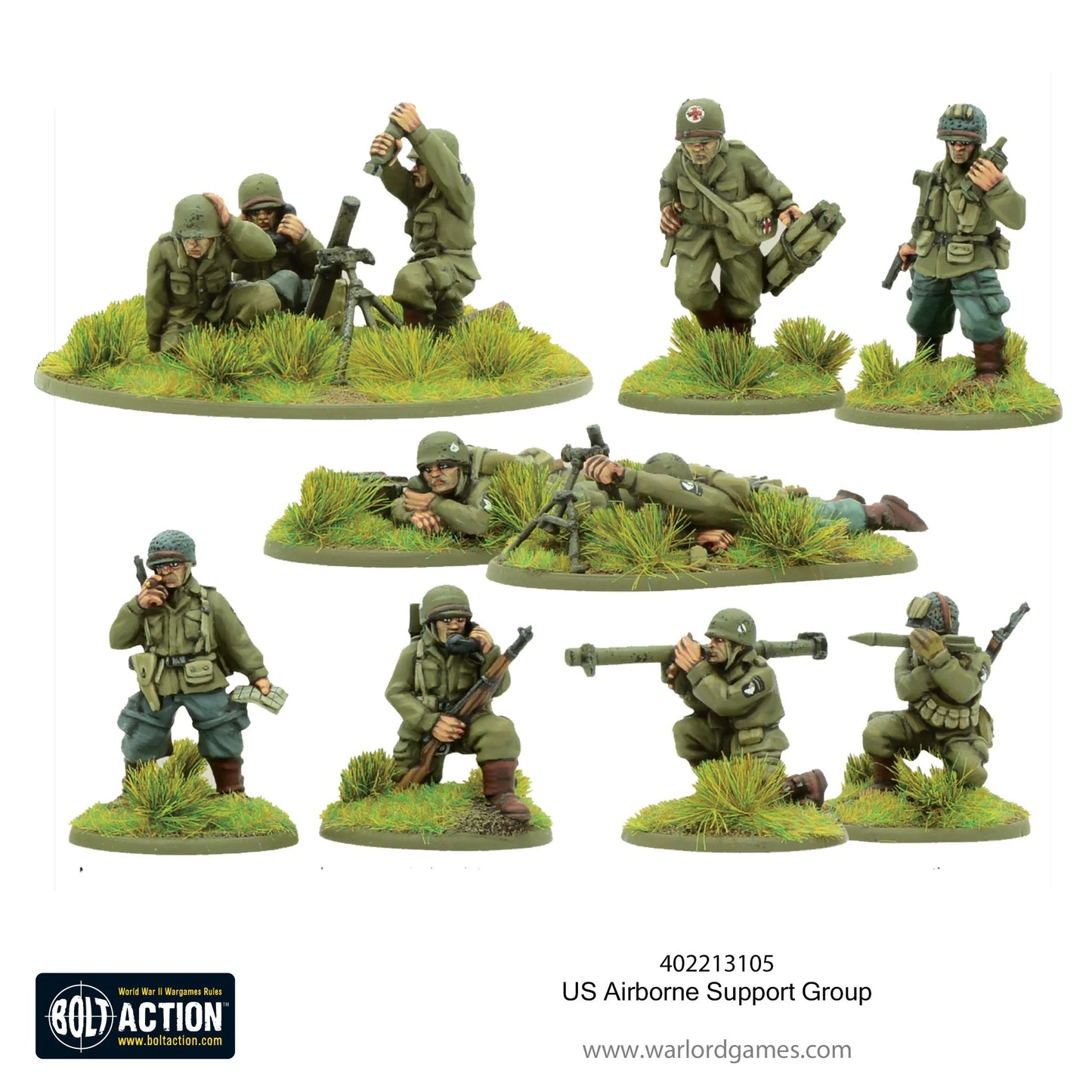 Bolt Action US Airborne Support Group (1944-45)