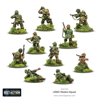 Bolt Action US Marine Raiders Squad