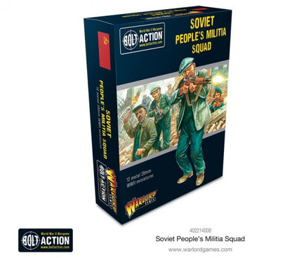 Bolt Action Soviet People's Militia Squad