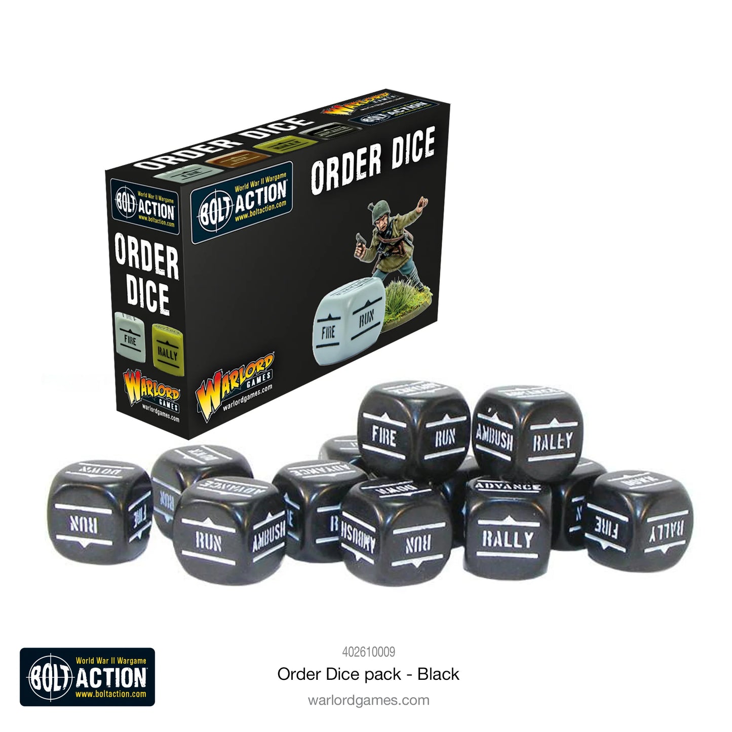 Bolt Action Order Dice