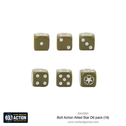 Bolt Action Allied Star D6 Pack