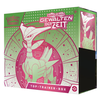 Pokémon KP05 Karmesin & Purpur Eisenblatt - Top Trainer Box - DE