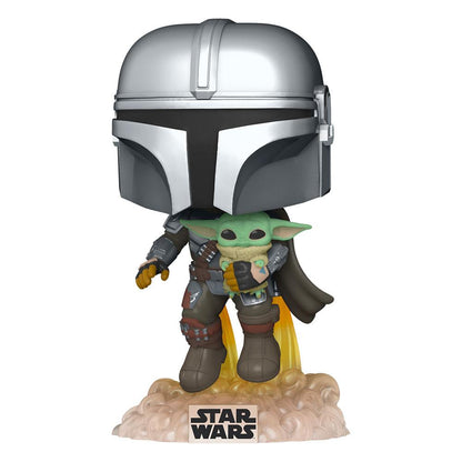 POP - Star Wars - The Mandalorian mit Grogu - Wackelkopf #402