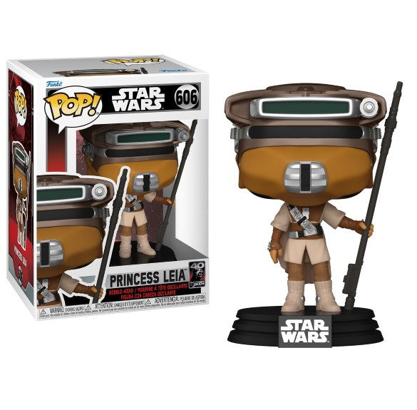 POP! - Star Wars 40th - Princess Leia Boushh #606