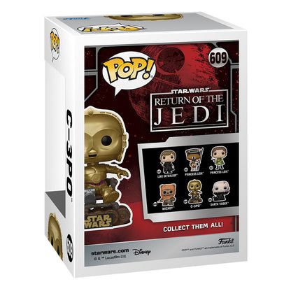 POP! - Star Wars Return of the Jedi 40th Anniversary - C3P0 in chair #609