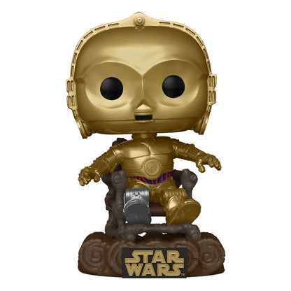 POP! - Star Wars Return of the Jedi 40th Anniversary - C3P0 in chair #609