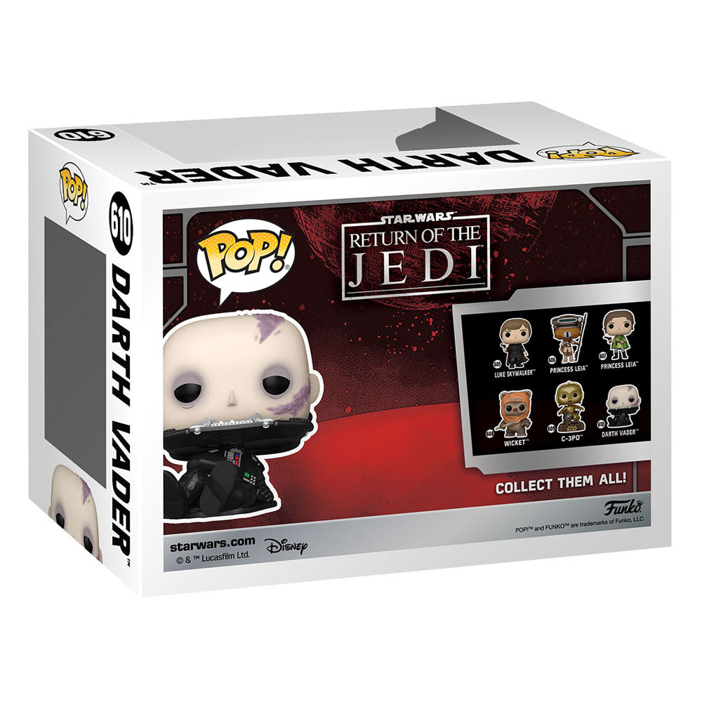 POP! - Star Wars Return of the Jedi 40th Anniversary - Vader (Unmasked) #610