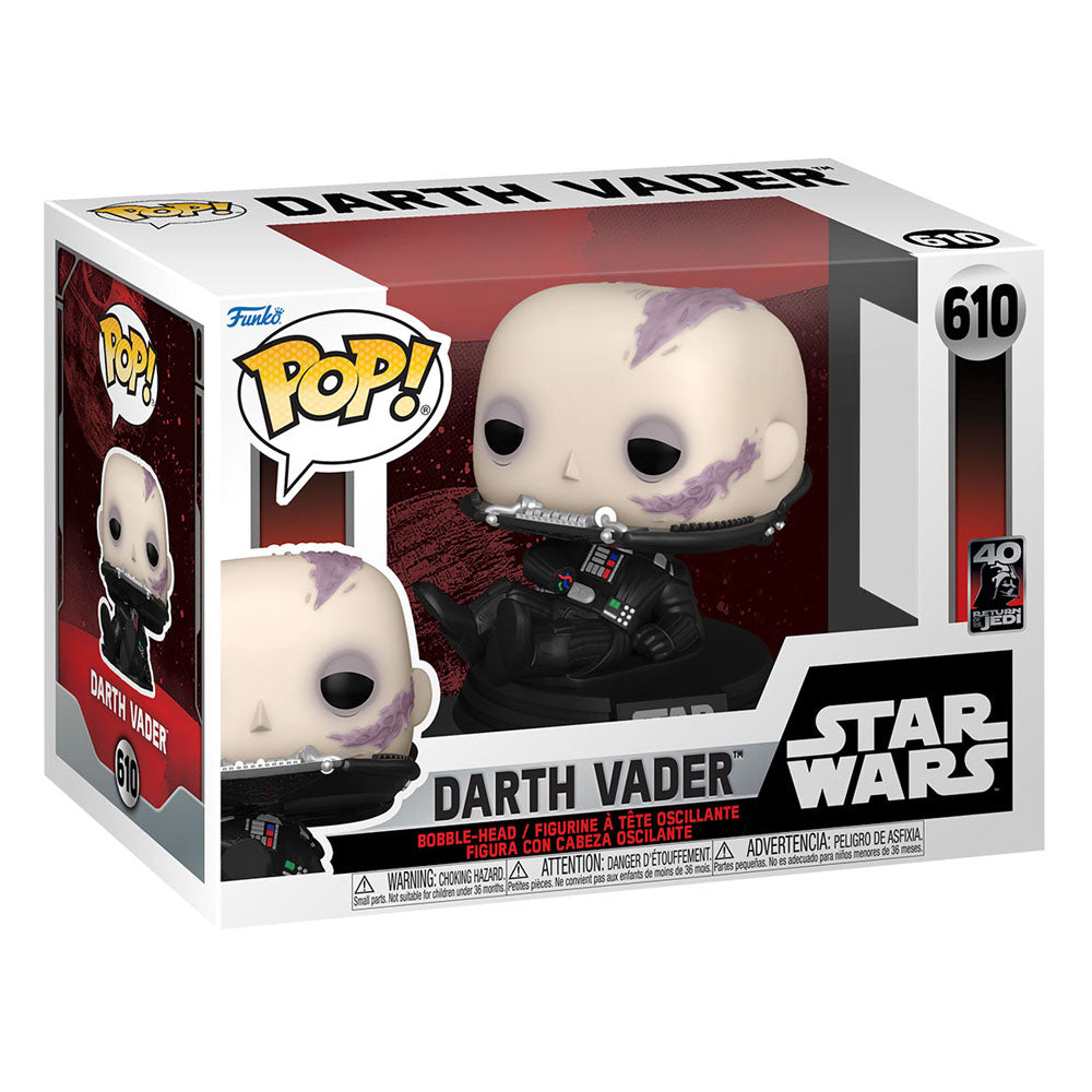 POP! - Star Wars Return of the Jedi 40th Anniversary - Vader (Unmasked) #610