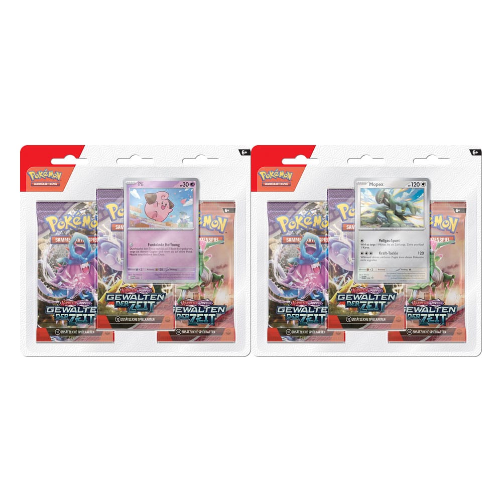 Pokémon KP05 Karmesin & Purpur 3er-Pack Mopex - DE