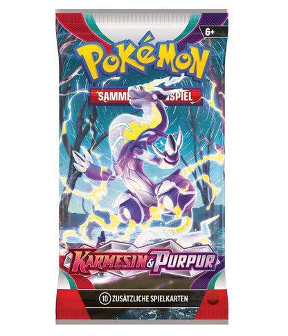 Pokémon KAPU01 Karmesin & Purpur - Booster - DE