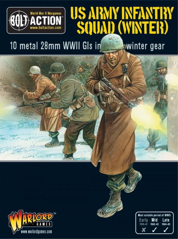 Bolt Action US Army Infantry Squad, Winter Clothing