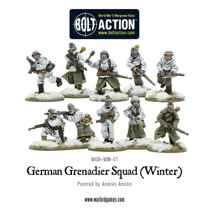 Bolt Action German Grenadiers Squad (Winter)